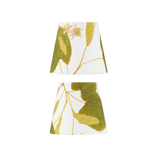 summerill & bishop Set of 2 'Limetree' French Drum Lampshade 13cm