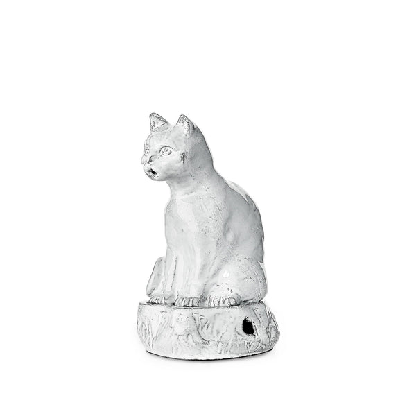 summerill & bishop Setsuko Cat Incense Burner by Astier de Villatte 20.5cm