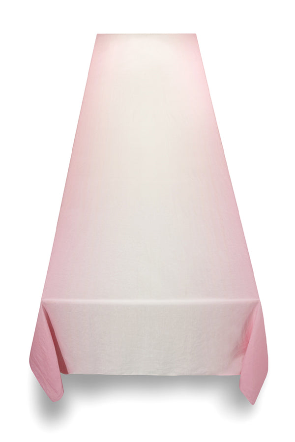 Summerill & Bishop 'Simply June' Fade Linen Tablecloth In Pink
