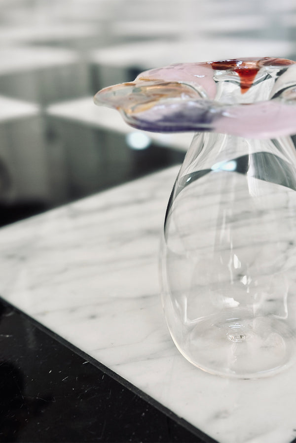 Summerill & Bishop Small Handblown Glass Multicoloured Bud Vase 14cm (IN ASSORTED COLOURS)