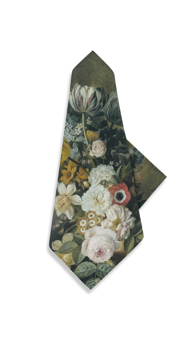 summerill & bishop 'Still Life 1815' Linen Napkin 50x50cm