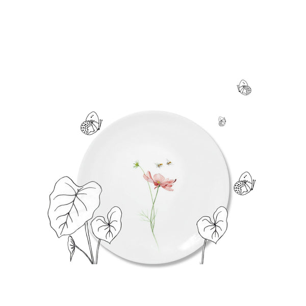 Summerill & Bishop Bloom Cosmos Dinner Plate 25cm