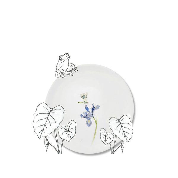 Summerill & Bishop Bloom Iris Dinner Plate 25cm