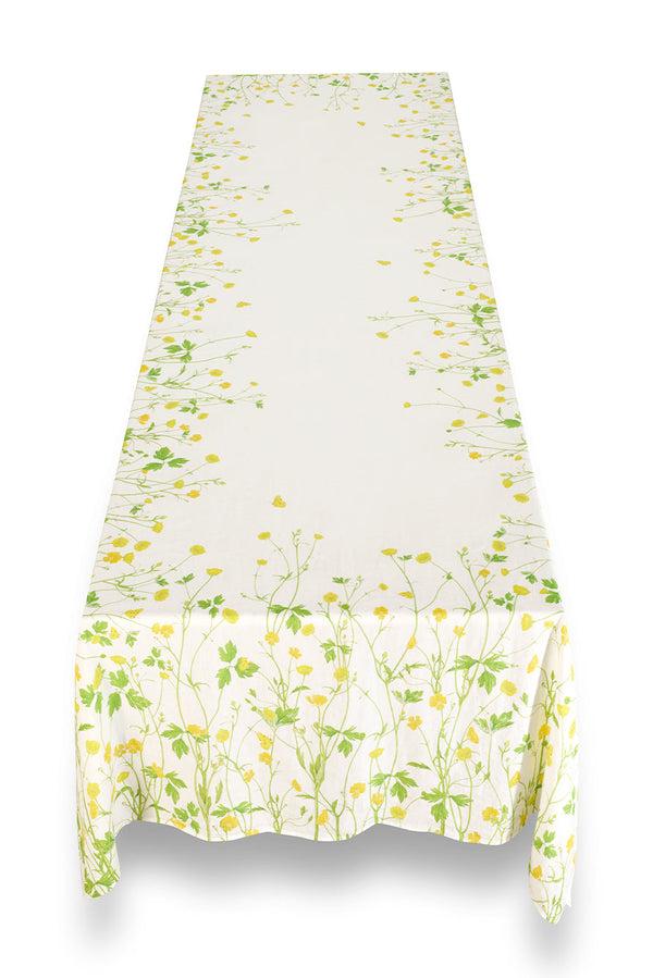 Summerill & Bishop 'Buttercup' Linen Tablecloth