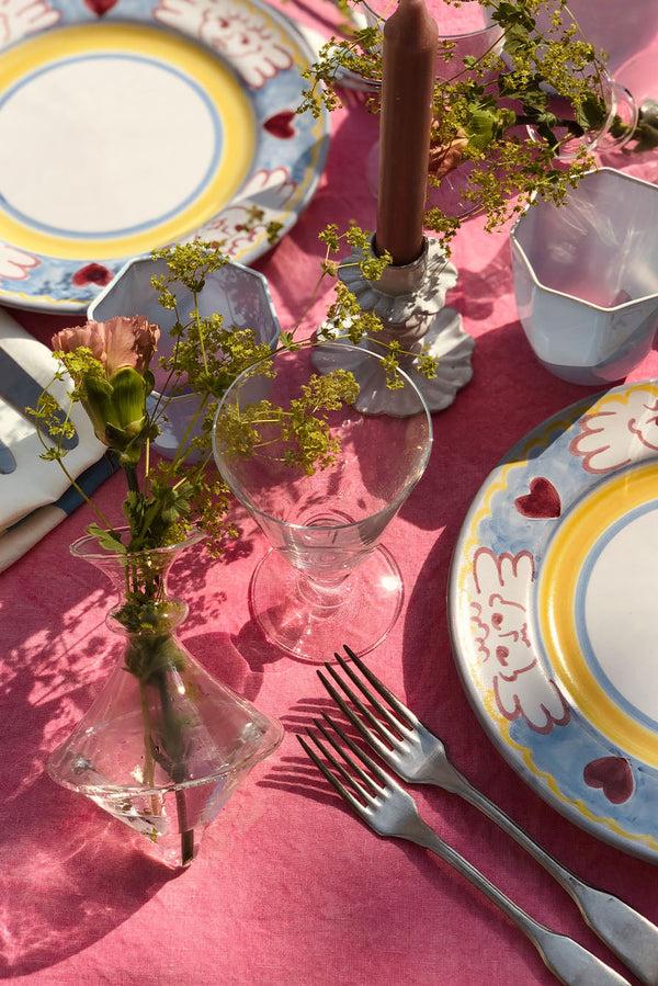 Summerill & Bishop Cara Glass Flower Vase 16cm