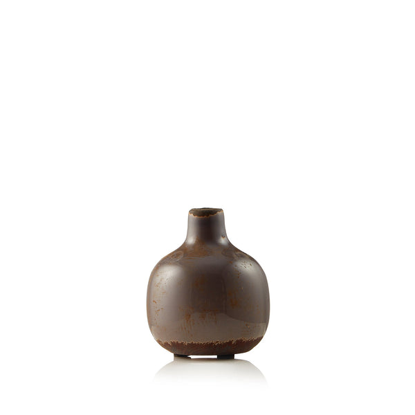 Summerill & Bishop Ceramic Crackled Vase In Parma