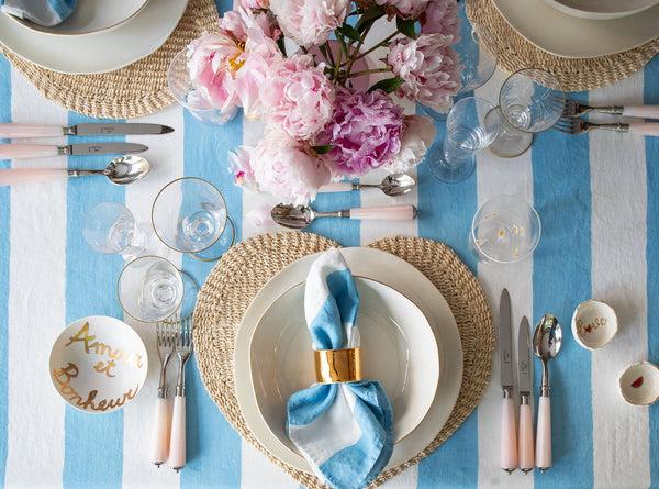 Summerill & Bishop Summerill & Bishop Classic Red Wine Glass With Gold Rim 24cl