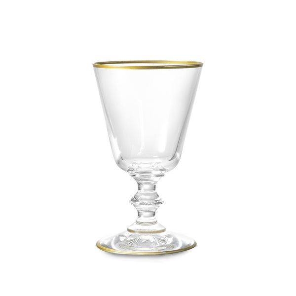 summerill & bishop Summerill & Bishop Classic White Wine Glass With Gold Rim 19cl