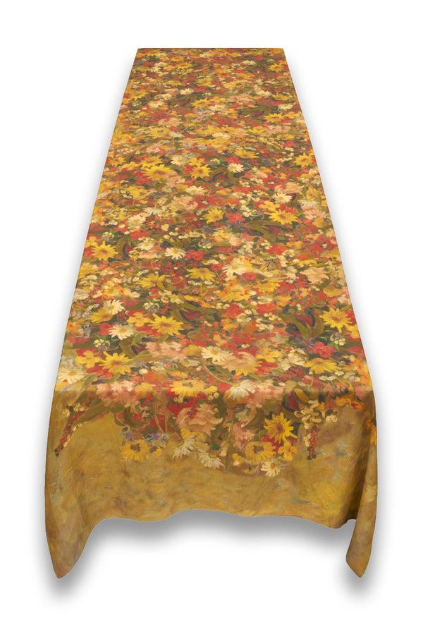 Summerill & Bishop 'Fleurs Des Prés' Linen Tablecloth