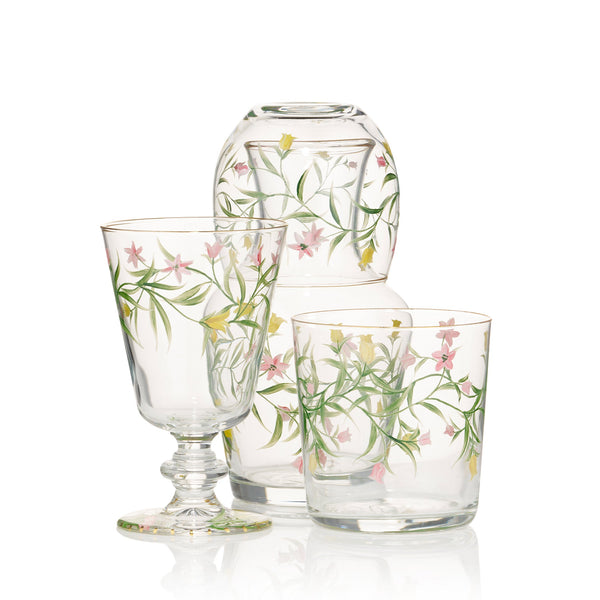 Summerill & Bishop 'Gladioli' Water Glass