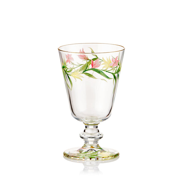 summerill & bishop 'Gladioli' Wine Glass