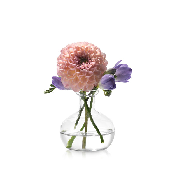 Summerill & Bishop Glass Flower Vase - Janis 9cm X 9cm