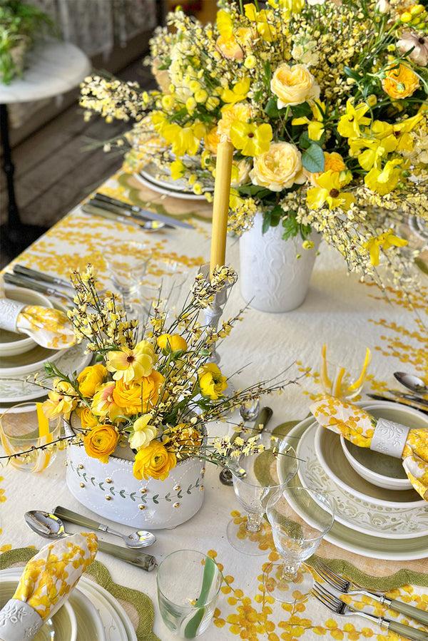 Summerill & Bishop Green Laurel Serving Platter 29cm