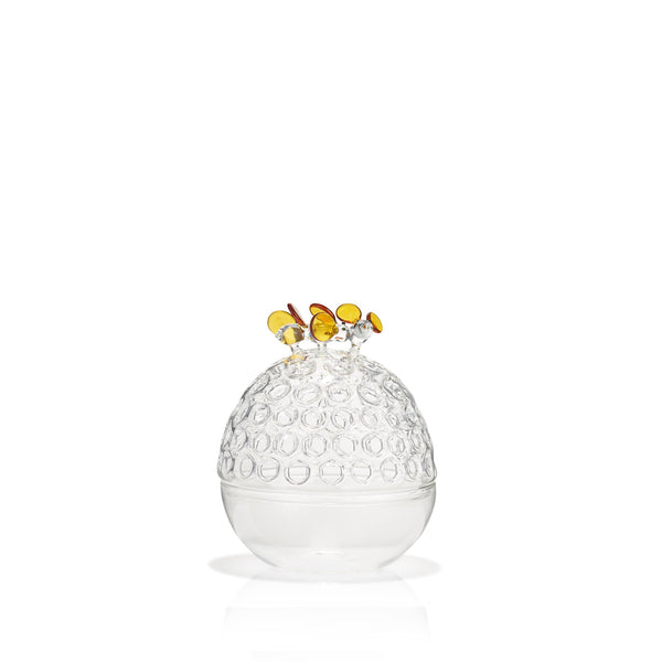 summerill & bishop Handblown Bee Hive Box 16cm