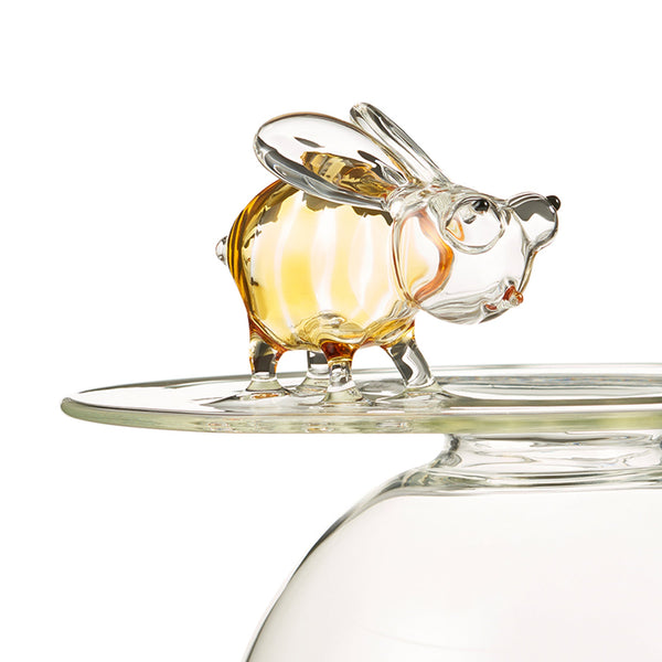 Summerill & Bishop Handblown Glass Bee Vase 17cm