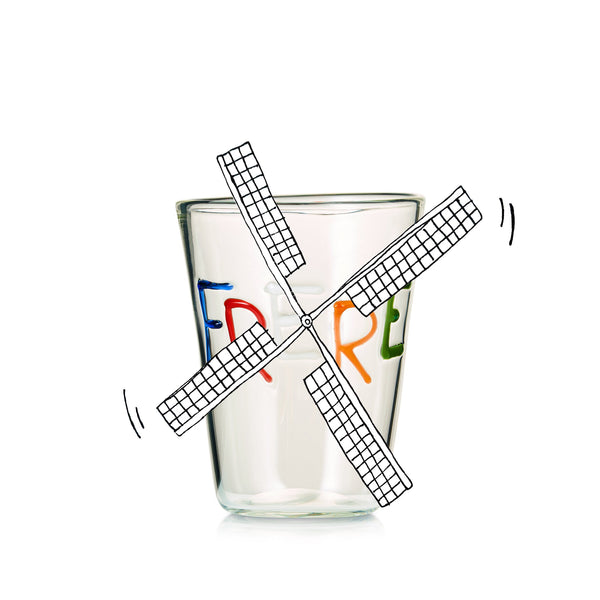 Summerill & Bishop Handblown Glass Frere Tumbler