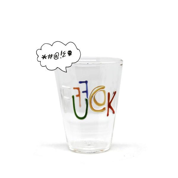 Summerill & Bishop Handblown Glass Fuck Off Tumbler