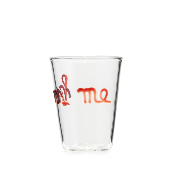Summerill & Bishop Handblown Glass "Kiss Me" Tumbler