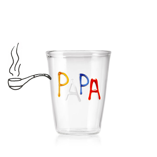 Summerill & Bishop Handblown Glass Papa Tumbler