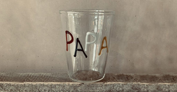 Summerill & Bishop Handblown Glass Papa Tumbler