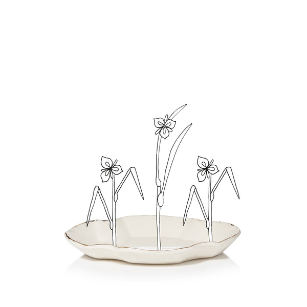 Summerill & Bishop HB Deco Jagged Oval Tray 15cm