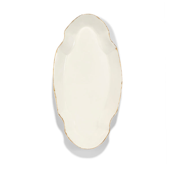 summerill & bishop HB Deco Jagged Oval Tray 23cm
