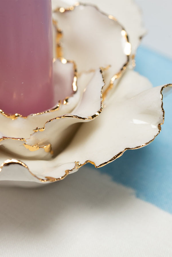 Summerill & Bishop HB Flower Candle Holder 14cm