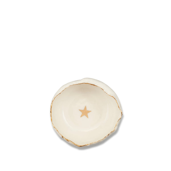 summerill & bishop HB Jagged Bowl with Gold Star 7cm