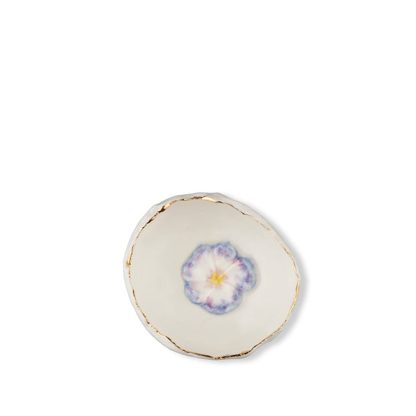 summerill & bishop HB Jagged Bowl with Pansy 7cm