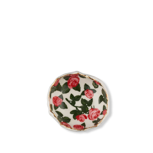 summerill & bishop HB Jagged Bowl with Rose 7cm