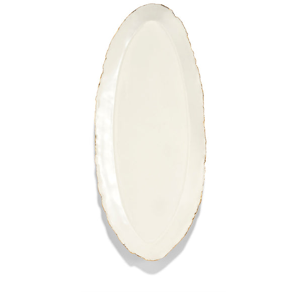 summerill & bishop HB Jagged Oval Tray 33cm