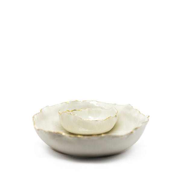 Summerill & Bishop HB Medium Jagged Dip Bowl 17cm