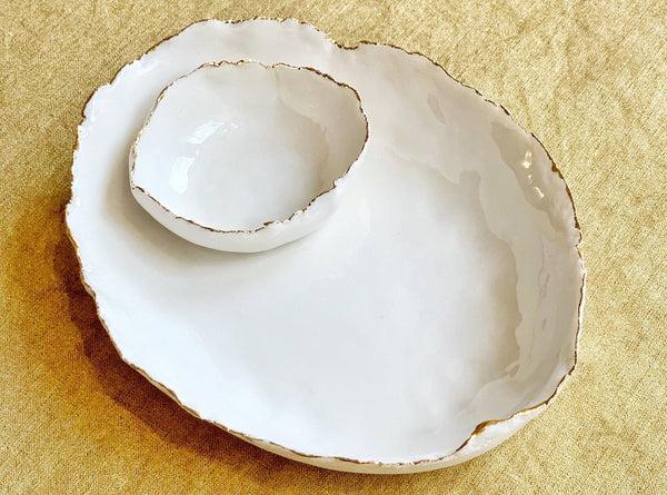 Summerill & Bishop HB Medium Jagged Dip Bowl 17cm