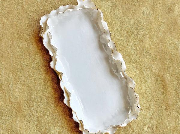 Summerill & Bishop HB Rectangular Jagged Tray 22cm