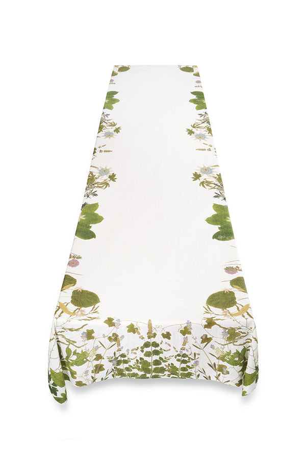 Summerill & Bishop 'Herb Garden' Linen Tablecloth