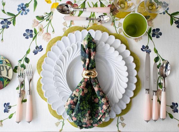 Summerill & Bishop Hotlips Napkin Ring In Gold 4cm