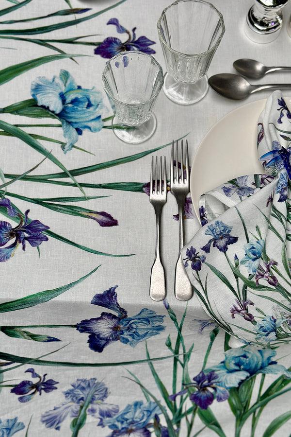Summerill & Bishop 'Iris' Linen Tablecloth