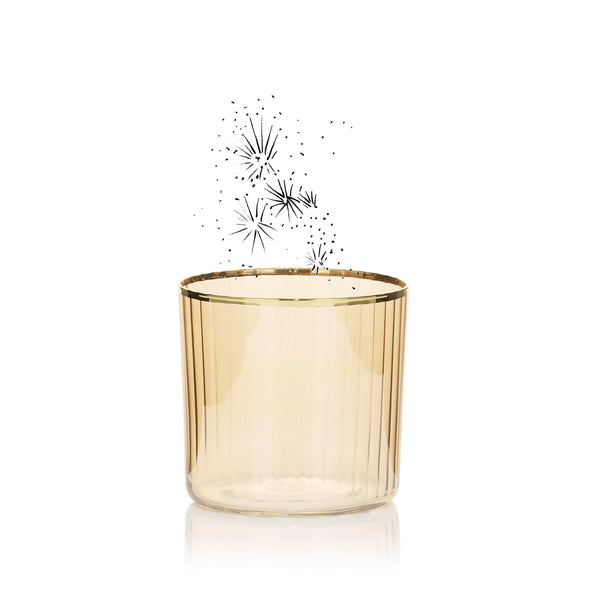 Summerill & Bishop Italian Amber Short Tumbler 38cl