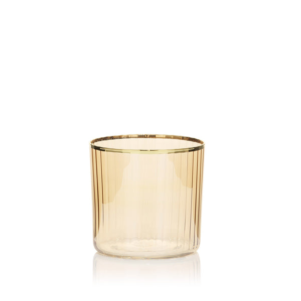 summerill & bishop Italian Amber Short Tumbler 38cl