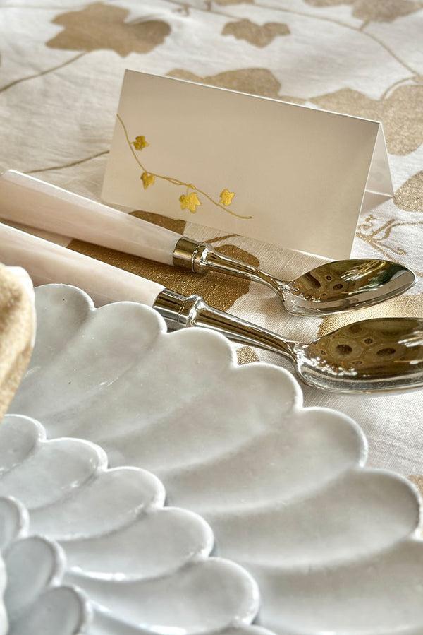 Summerill & Bishop 'Ivy' Place Cards In Gold Set Of 12