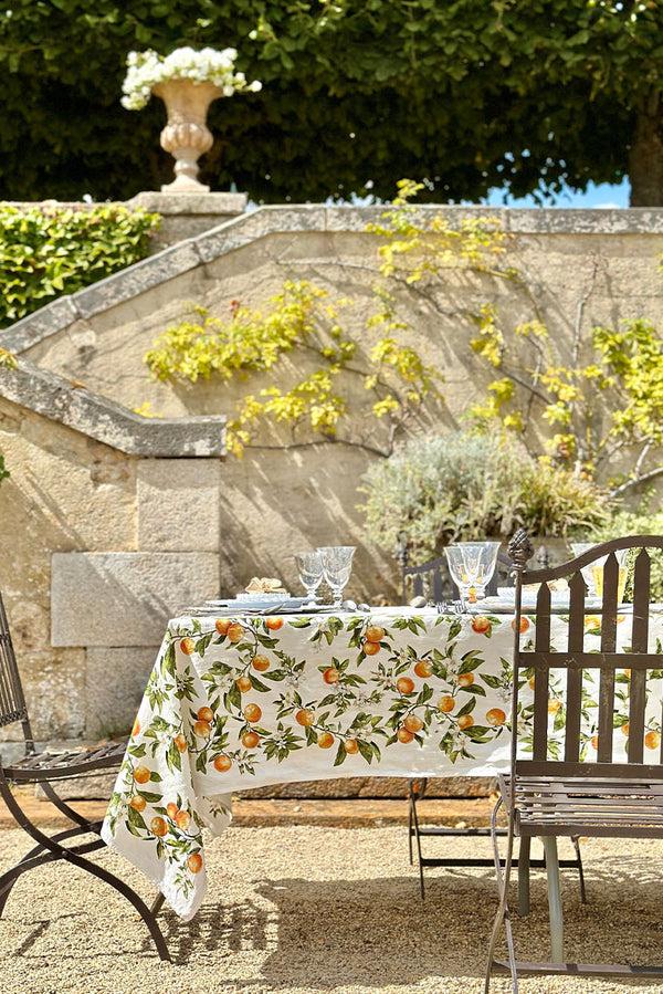 Summerill & Bishop 'L'Orangerie' Linen Tablecloth