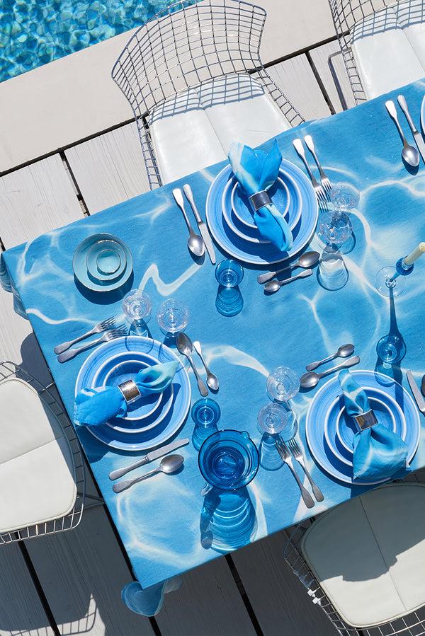 Summerill & Bishop 'La Piscine' Linen Napkin 50x50cm