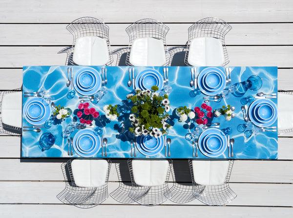 Summerill & Bishop 'La Piscine' Linen Tablecloth
