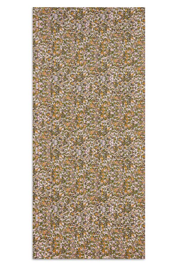 summerill & bishop Summerill & Bishop 'Marble' Linen Tablecloth in Green Rose Pink & Orange