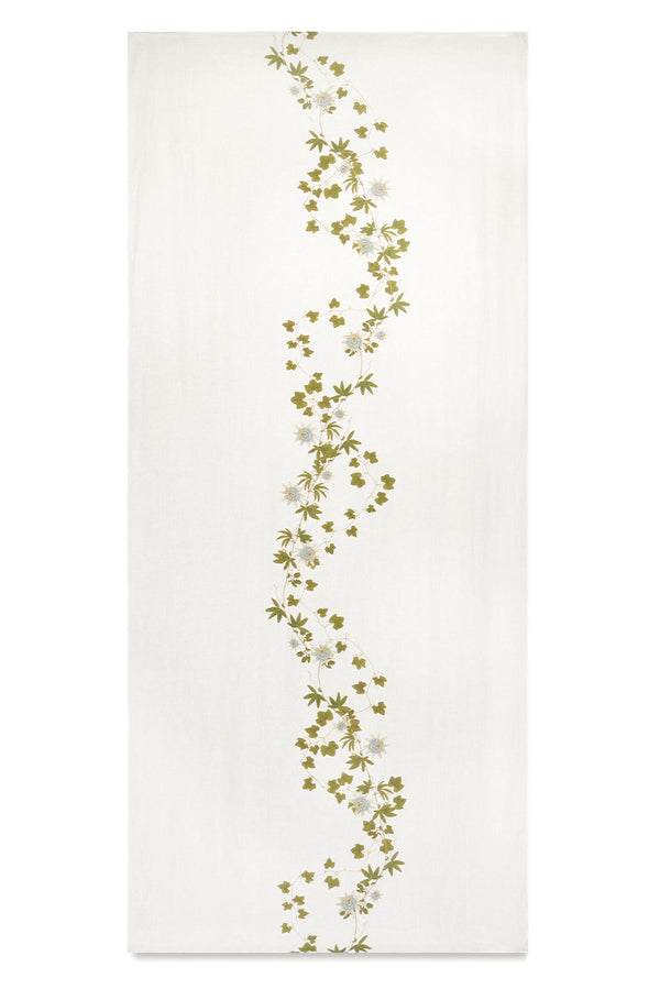 summerill & bishop 'Passiflora' Linen Tablecloth