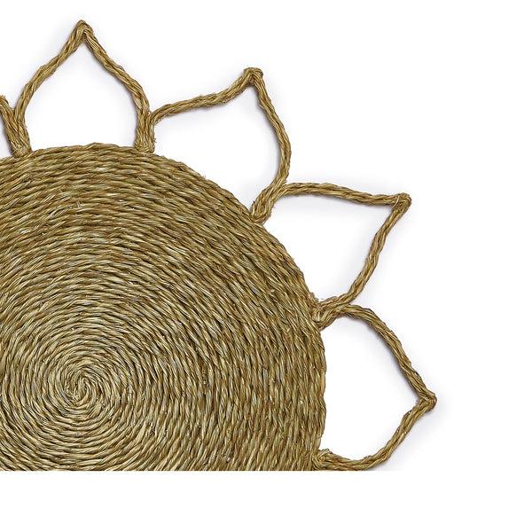 Summerill & Bishop 'Petal' Placemat In Natural 36cm