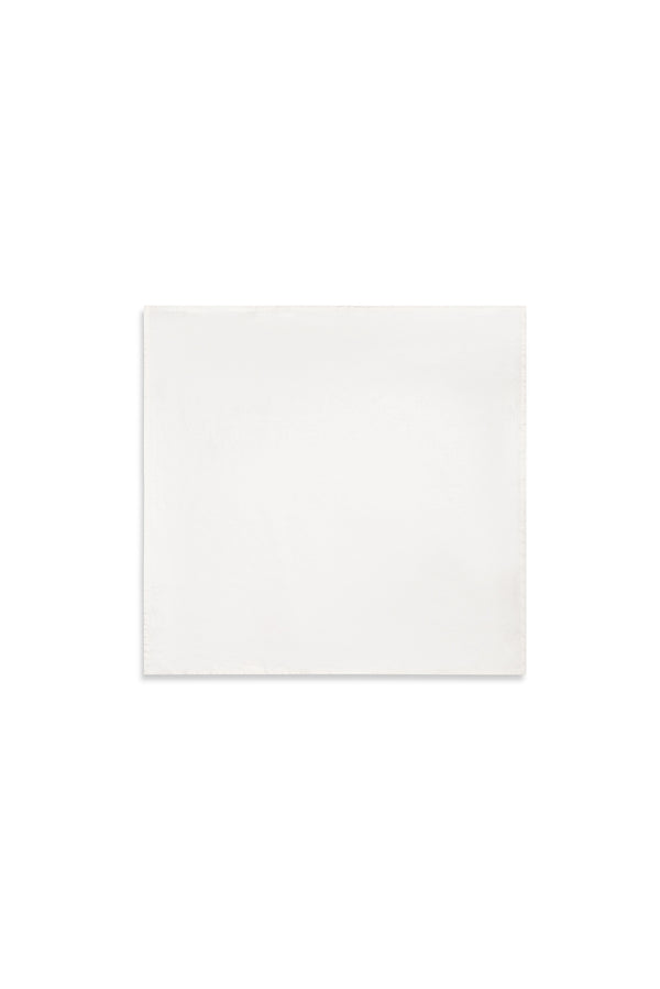 Summerill & Bishop Plain White Linen Napkin 50x50cm