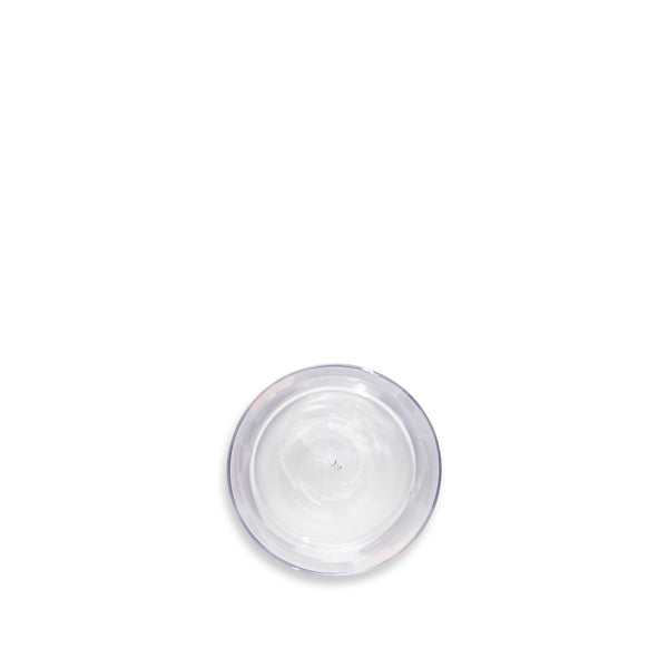 Summerill & Bishop Purple Leaf & Dragonfly Water Glass