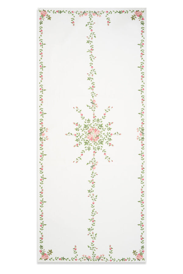 summerill & bishop 'Rose Trellis' Linen Tablecloth