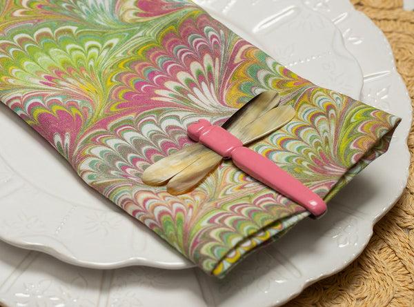 Summerill & Bishop S&B Dragonfly Pink Napkin Clip